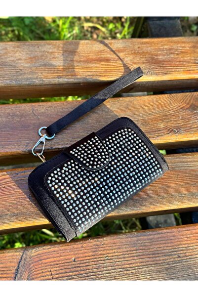 Çanta Trend محفظة نسائية من جلد الغزال متعددة الأقسام