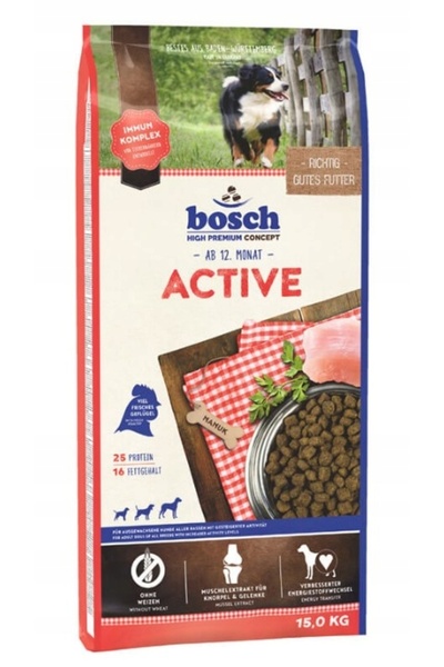 Other Hrană uscată pentru câini Bosch Active 15 kg