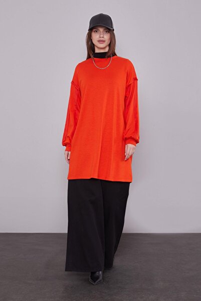 Levidor Black-Orange Vest Set Sweat Sports Set