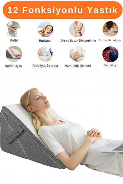 Dizanor 12 Fonksiyonlu Ortopedik Yastık Bacaklar, Sırt ve Diz Desteği,,Horlama,Dinlenme,
