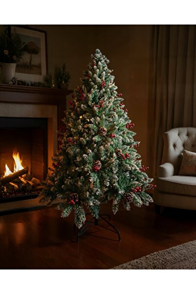 PARTİ SEPETİ İthal Yılbaşı Ağacı Kozalaklı ve Kokinalı