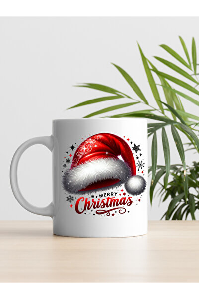 IŞILAY REKLAM 2026 New Year Collection Christmas Themed Design Coffee & Tea Cup
