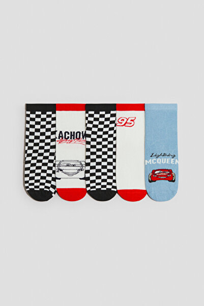 H&M 5’li Desenli Çorap