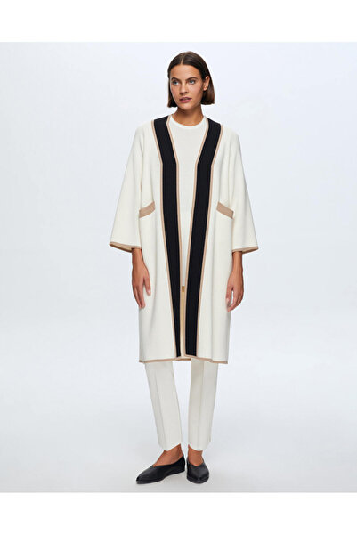 MISS DALIDA T24K-9002 Temiz Kesim Triko Hırka FEDE-ECRU