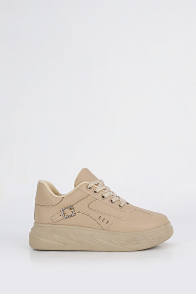 Mamito Ayakkabı MDL 470 Yan Taş Toka Detaylı Spor Ayakkabı