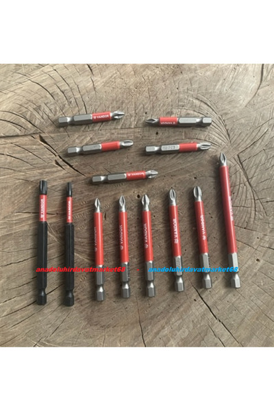 VANDORA VANDOR İMPACT VİDA SIKMA UCU T20 PH2 PZ2 PH3 PZ3 PH1 YILDIZ BİTS UÇ C...