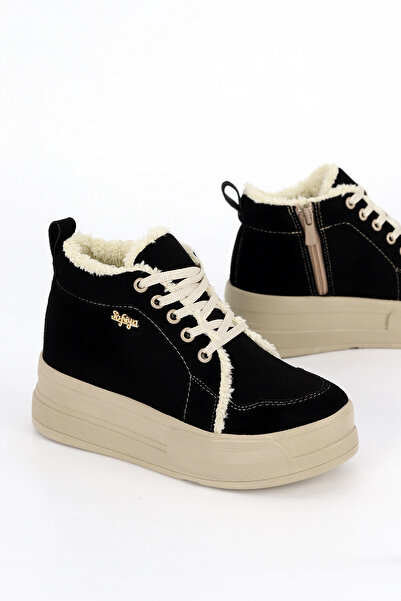 Mamito Ayakkabı MDL 606 Μποτάκια με εσωτερική γούνα και κορδόνια