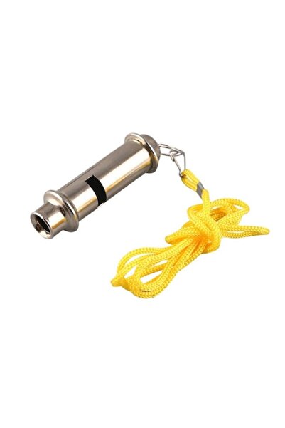 Rqiurpn Portable Survival Whistle, Silver