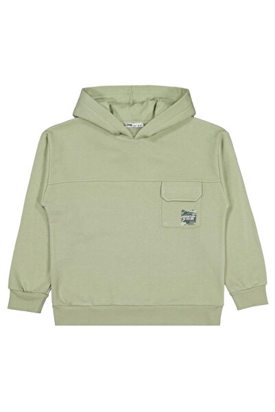 Civil Boys Camouflage Printed 10-13 Years Old Sweatshirt - Khaki 13-14 Years Old