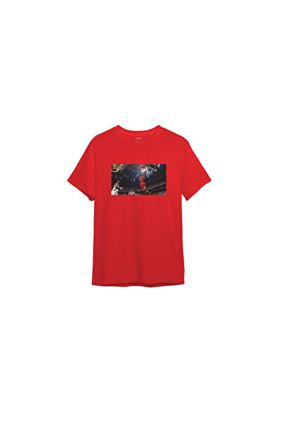 The Lucid Lab Michael Jordan Chicago Bulls 1997 Tişört - Kırmızı