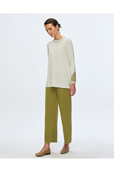 MISS DALIDA T24K-6002 Örgü Detaylı Triko Tunik VOLO-SMOKE