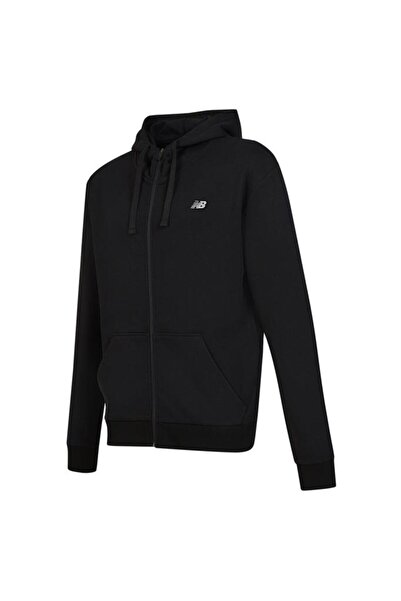 New Balance Lifestyle Men Full Zip Erkek Sweatshirt Siyah MNJ3526-BK