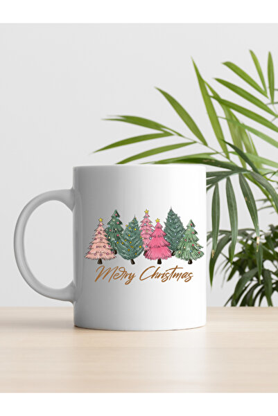 IŞILAY REKLAM 2026 New Year Collection Christmas Themed Design Coffee & Tea Cup