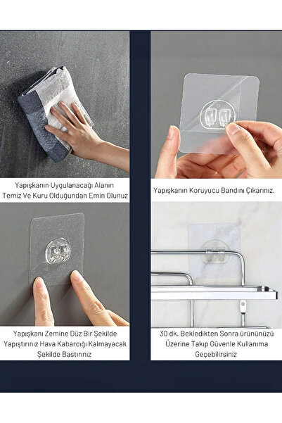 EVSTYLE 2 PIESE DE COLICI DE BAIE - ADEZIV DE VACUUM