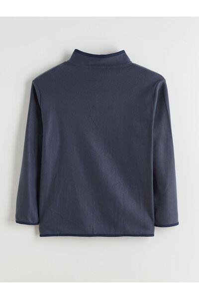 LC Waikiki Візія Новий сезон Чоловіча піжама з високим коміром і довгими рукавами з флісу