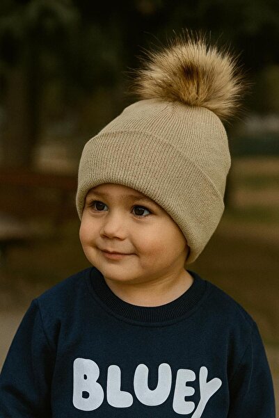 ues TEK PONPONLU TRİKO БЕРЕ