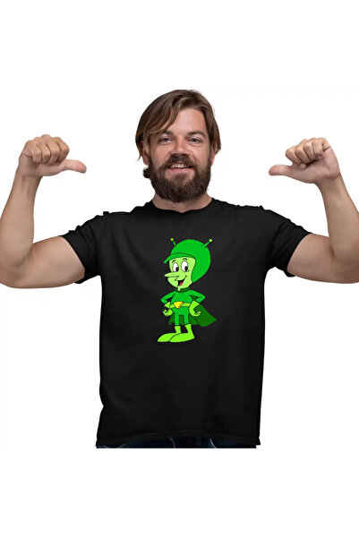 OEM Tricou Barbati Familia Flintstone Gazoo Extraterestru Alien