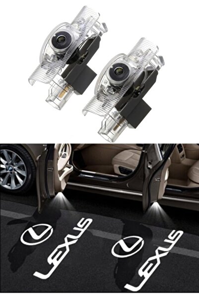 VIEREX Fit For Lexus Door Logo Light Welcome Projector - Compatible with RX ES GX LS LX IS GS RC UX