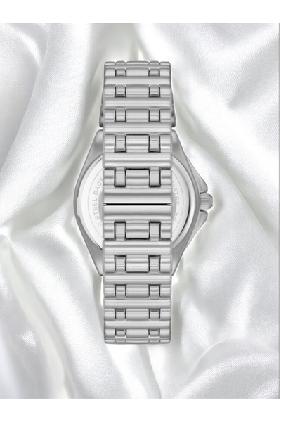 FERRO Silver Steel Band Men's Wristwatch Fm43017A-A2 All Functions Active 3 Atm Water Resistant