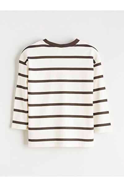 LC Waikiki LCW Kids Crew Neck Printed Long Sleeve Boy T-Shirt