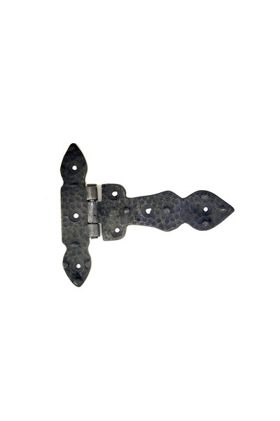 Skygo Antique Style Decorative Brass Tail Button Hinge No1 - 117X142 Mm, Oxide