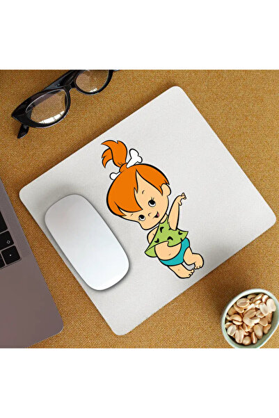 OEM Mousepad Familia Flintstone Pebbles Bebelus