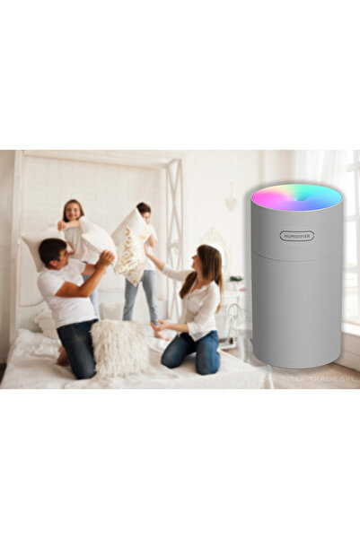 OEM 💧 USB Humidifier with Aromatherapy – 270ml Tank, Multicolor LED Light 🌈