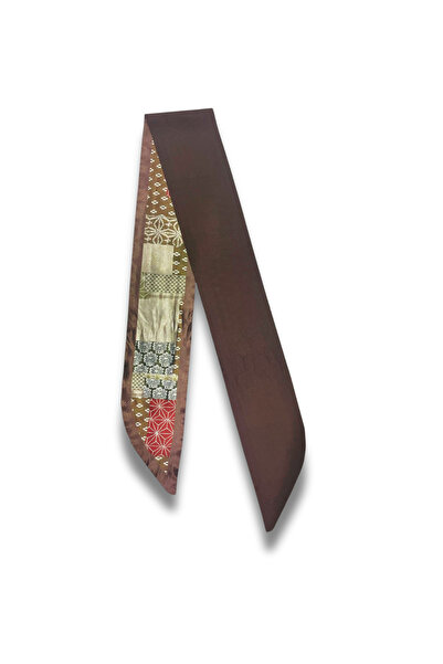 tarzınısec Coffee Elegance Scarf Bandana Estascarf 100 X 9 cm