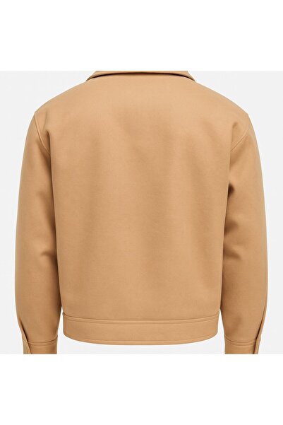 Plus Scorpion Men's Oversized Cashmere Coat Black – Thick Fabric Stylish Winter Coat