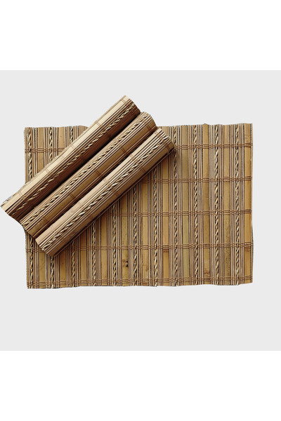 pinnet Doğal Bambu 4’lü Servis Seti