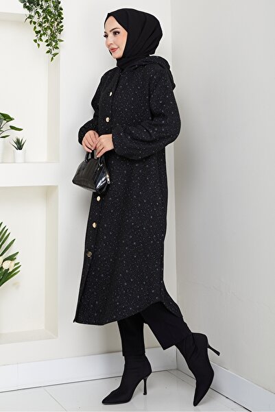 Bestenur Buttoned Cap 1631 - Black