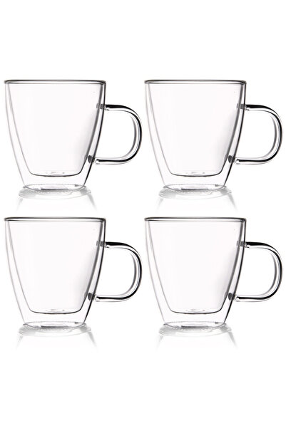 Other Szklanka termiczna z podwójną ścianką 180 ml 4 szt.