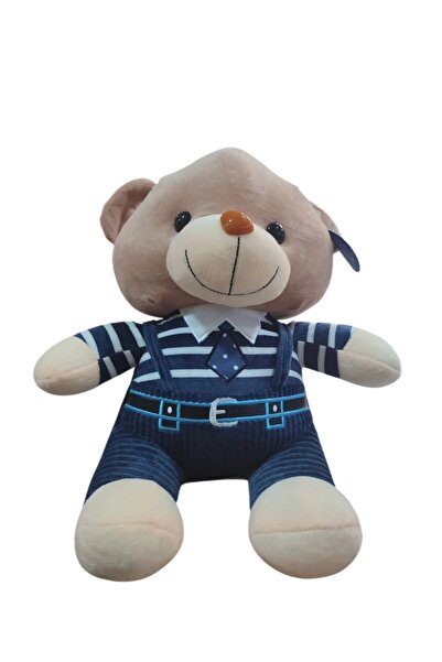 TRUST STORE Kıyafetli Peluş Ayı 40 cm Sevimli ve Yumuşacık Oyuncak Ayıcık