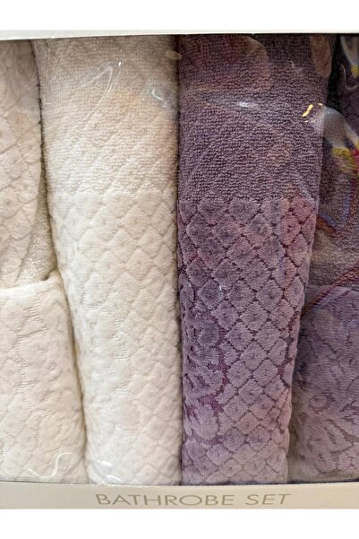 Çapa Home ERKEK BAŞ BANYO BORNOZ 6 LI GÜNLÜK ÇEYİZLİK HEDİYELİK %100 PAMUK PREMİUM KALİTE BORNOZ SETİ