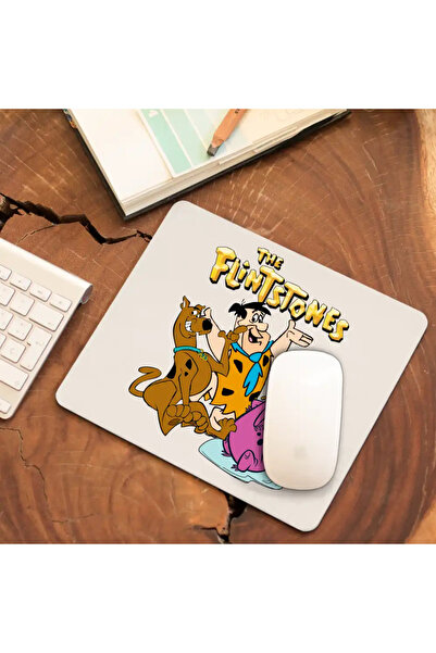 OEM Mousepad The Flintstone Family Scooby Doo Dino Cat
