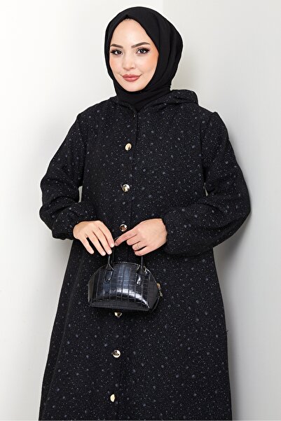 Bestenur Buttoned Cap 1631 - Black