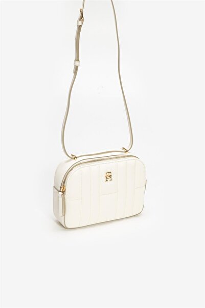 Tommy Hilfiger Th Feminine Conv Camera Bag Women Cream Bag Aw0Aw17453Z00