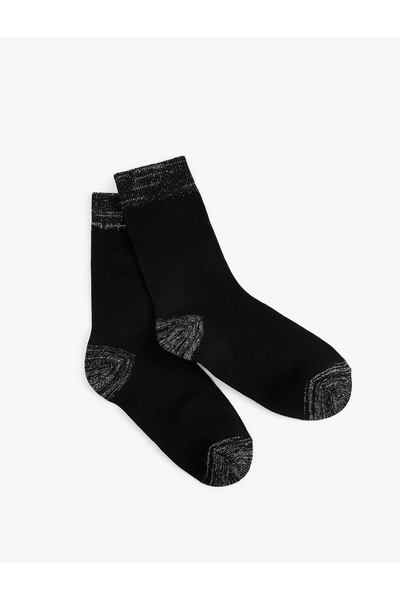 Koton Shiny Detailed Socket Socks