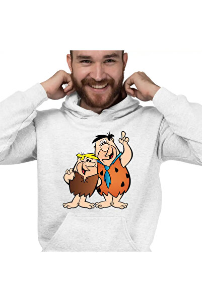 OEM Hanorac Barbati Familia Flintstone Fred Barney Epoca de Piatra