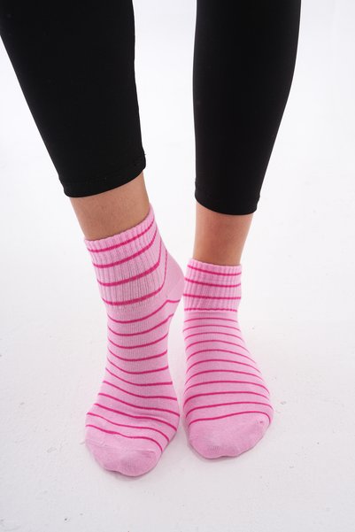 moda mivana Looped (Seamless) 100% Cotton Breathable Anti-Sweat Women's Socks, Booties Socks