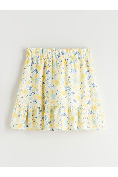 LC Waikiki Lcw Kids Buy Elasticated Ruffled Girls' Shorts Skirt