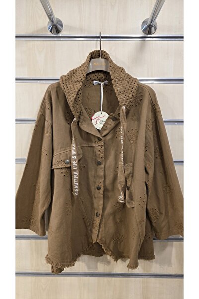 Park Moda Фино дънково яке с качулка