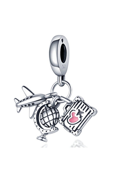 Bijuterii Nadiela Talisman Argint 925, Charm pentru bratari – Traveler