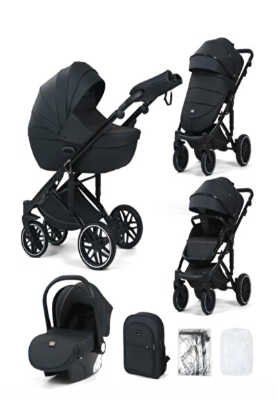 L-Sun Carucior 3 in 1, Colectia Fizio-Lux,Husa de ploaie si insecte, Manusi de protectie, -piele