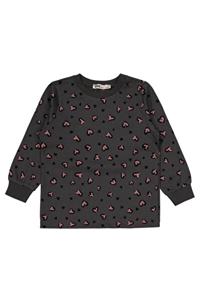 Civil Girls Leopard 2-5 Years Old Pajama Set - Gray 3-4 Years Old