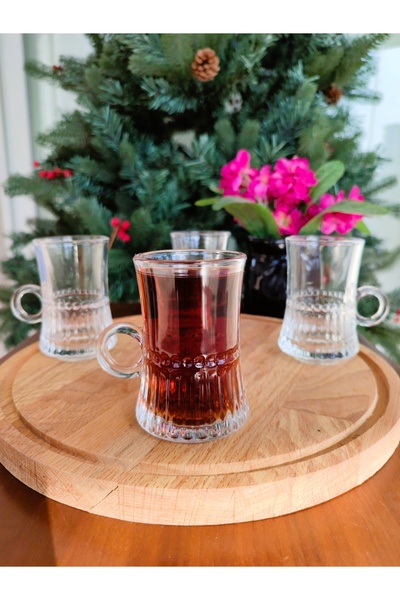 Madame Coco Torce 4'lü Çay Fincanı Seti - 115 ml