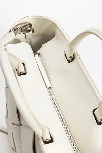 Calvin Klein Kadın Kısa Ve Uzun Askılı Geniş Baklava Kesim Bej Omuz Çantası K60K613176-67U