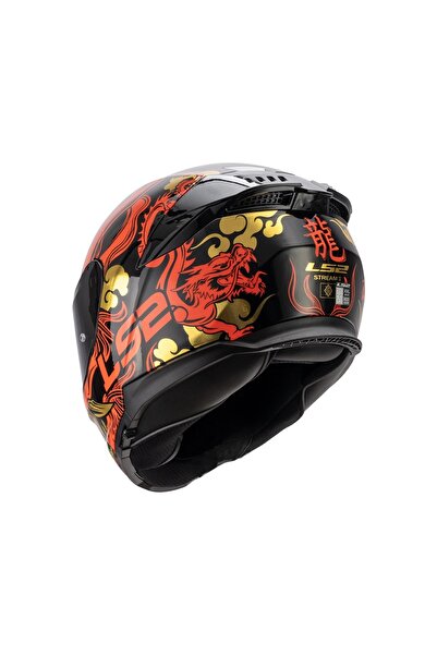 LS2 STREAM II KASK FF808-DRAKO-BLACK-RED