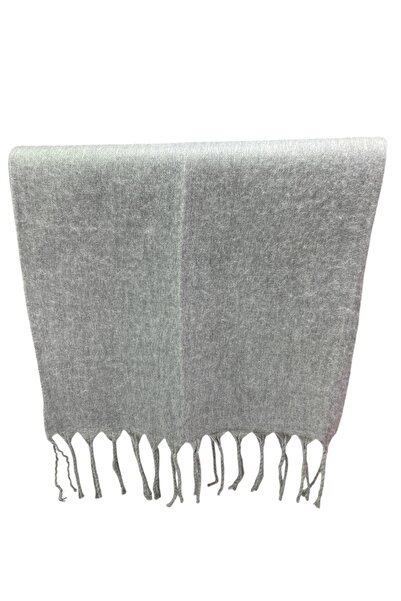 sç Saraçoğlu Çanta Unisex Soft Tassel Cashmere Textured Scarf Shawl |   Trend Colors (50 X 185)