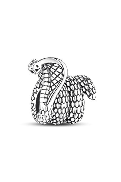 Bijuterii Nadiela Talisman Argint 925, Charm pentru bratari – Cobra Snake